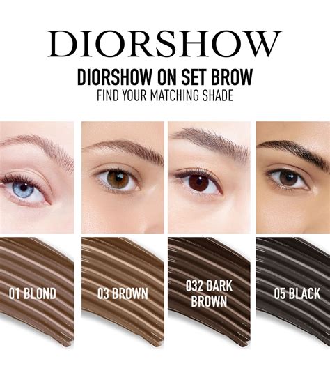 all in brow 3d dior|diorshow brow styler blonde.